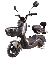 Електровелосипед Corso «GLIDE» G-16396 двигун, 500W, акумулятор 60V/20Ah, сірий