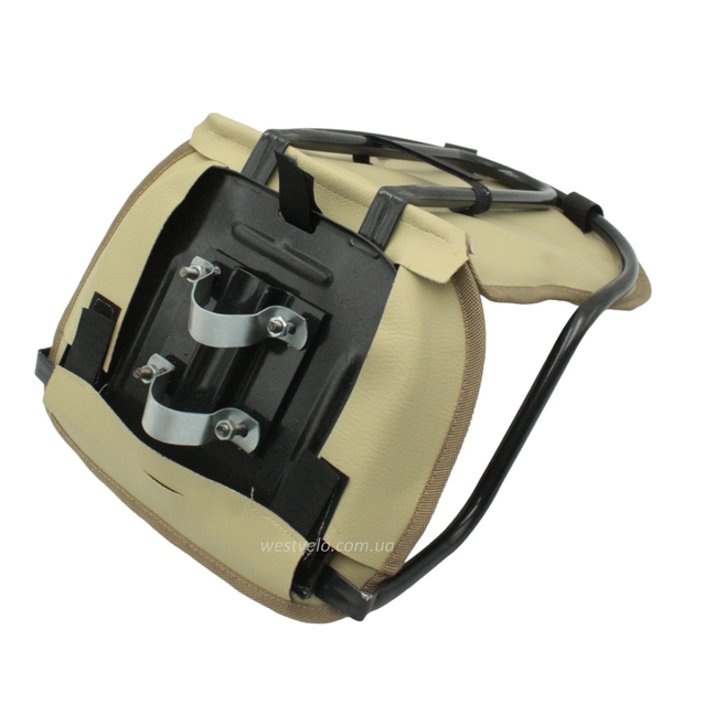 Крісло дитяче метал. на чоловічу раму, оливкове фото westvelo.com