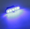 Мигалка на usb зарядку зад AS1010, з акумулятором, синя (365) фото westvelo.com