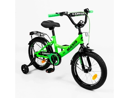 Дитячий велосипед 16 ST Corso «MAXIS» MX-81320 салатовий