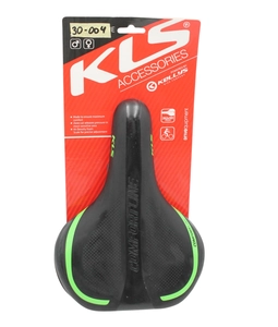 Сідло мтв KLS Comfortline 17 (260х190мм) зелений (із дефектом)