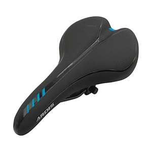 Сідло мтв ARDIS № 085, чорне з синіми смужками (270х150)