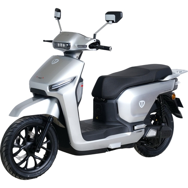 Електроскутер Tailg «T-80» GR-635, двигун 2500W, акумулятор 72V 38Ah графеновий, сірий, колеса 14" + 1 ящик. акум фото westvelo.com