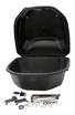 Кофр (багажник) для мотоцикла задній ROBIK 48 (390х390х290) 48L "JSBM" глянцевий, світло-блакитний фото westvelo.com