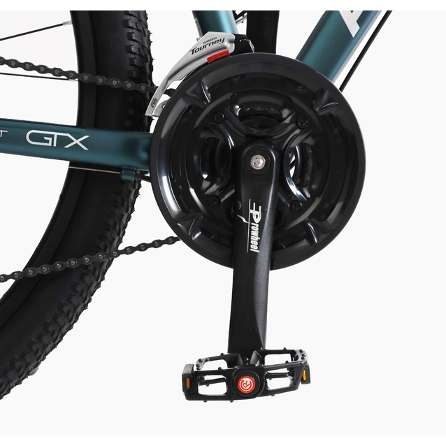 Велосипед 29 AL Corso «ANTARES» AR-29386 алюміній 21", (к-т SHIMANO) чорно-смарагдовий фото westvelo.com