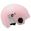 Мото шолом-каска дитяча "STOCK", рожевий, матовий (тонований візор) фото westvelo.com