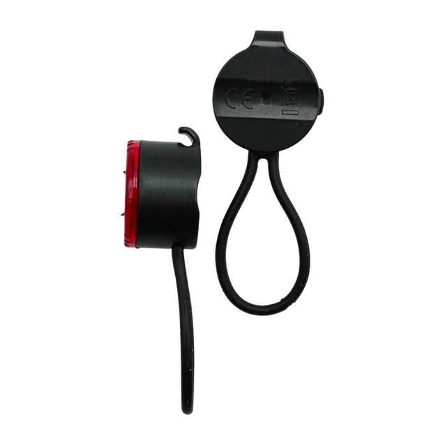 Мигалка силікон JING YI  (JY-3055D) перед+зад на батарейці фото westvelo.com