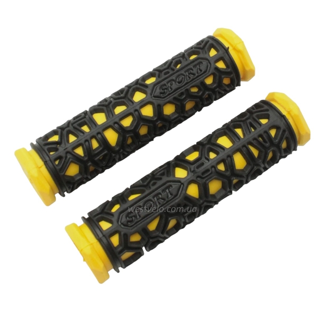 Гріпси "SPORT" чорно-жовті фото westvelo.com