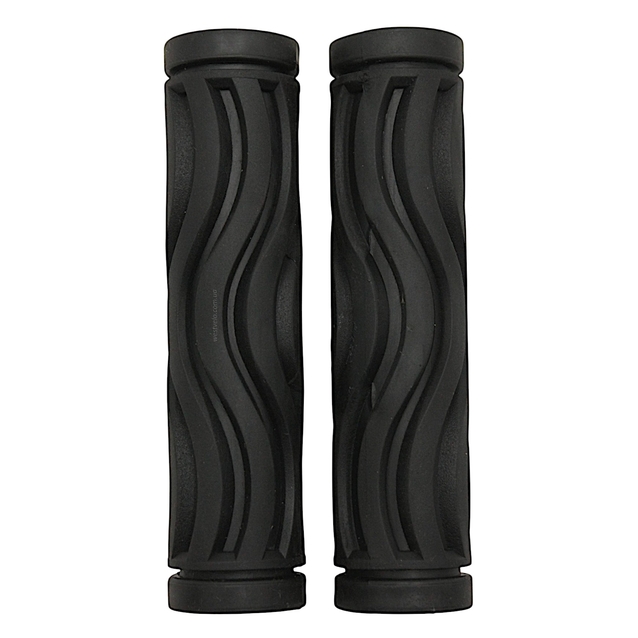 Гріпси гумові чорні 175, хвилясті фото westvelo.com