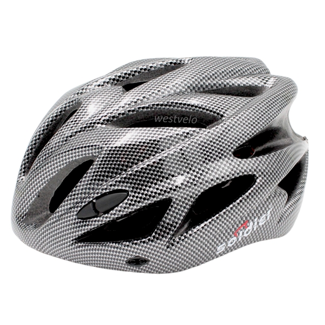 Вело шолом "Carbon" SOLDIER з мигалкою фото westvelo.com