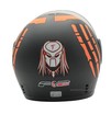 Мото шолом, закритий (XS) F2 "PREDA TORS" чорно-помаранчевий матовий (825-4) фото westvelo.com