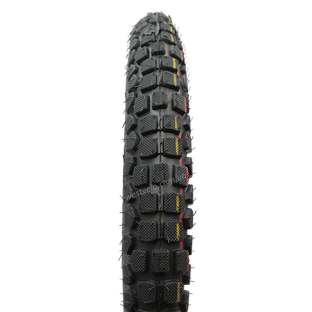 Покришка "18" 3.00-18 SC-TYRE (555) TT напів-шипована + камера фото westvelo.com