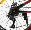 Велосипед 24 ST Corso «RIDER» RD-24952 сталь 11", (к-т LTWOO-A2) чорно-червоний фото westvelo.com