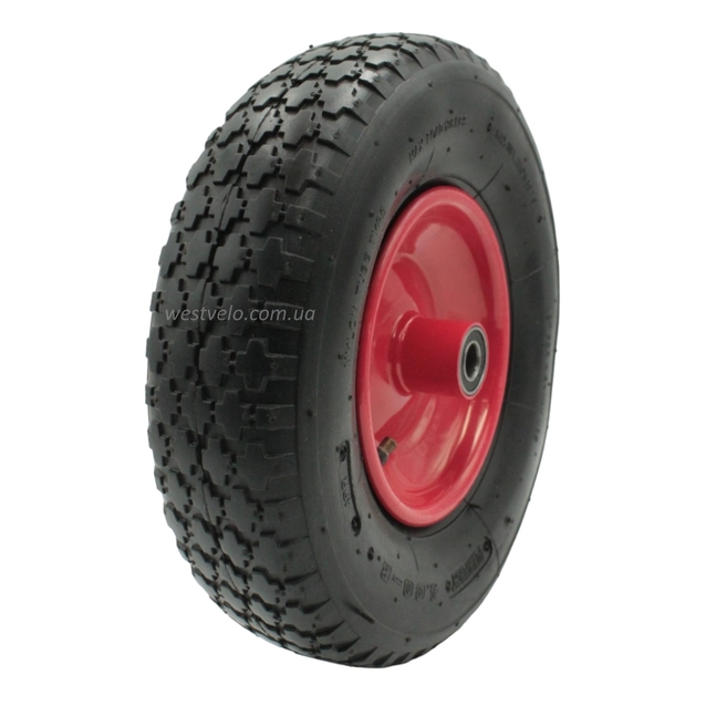 Колесо тачки "6" 4.00-6 під вісь Ø16 фото westvelo.com