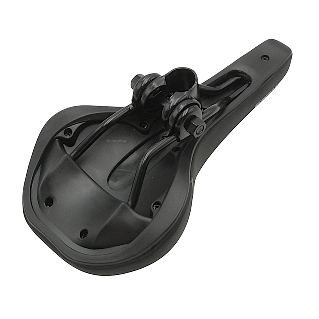 Сідло мтв ARDIS № 776, чорне з червоними смужками (270х145) фото westvelo.com