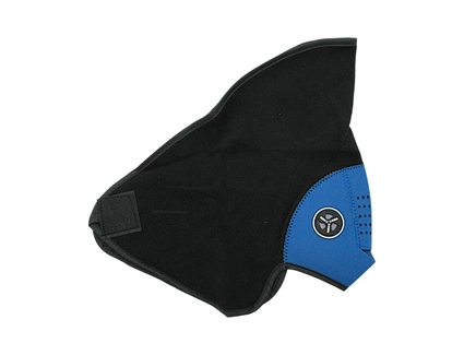 Маска обличчя пилозахисна мото X-Port (#16) чорно-синя з фільтром