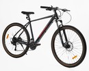 Велосипед 29 AL Corso «ENIGMA» NG-29069 алюміній 21", (к-т SHIMANO) чорно-червоний фото westvelo.com