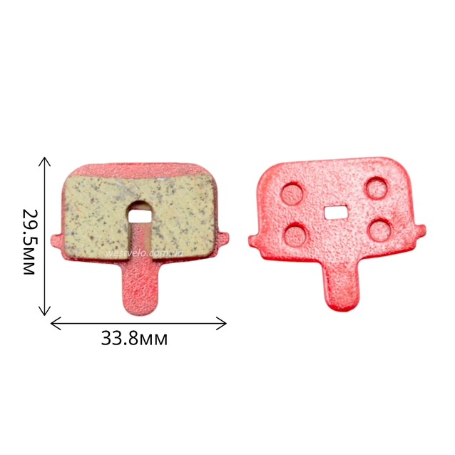 Колодки гальмівні дискові № 25 фото westvelo.com