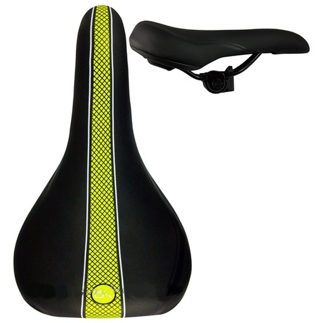 Сідло мтв 5Х "Жовта дорога" фото westvelo.com