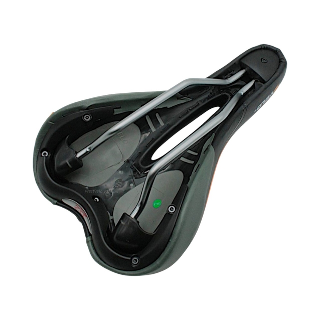 Сідло мтв на глагол з отвором Velo VL-3147, чорне фото westvelo.com