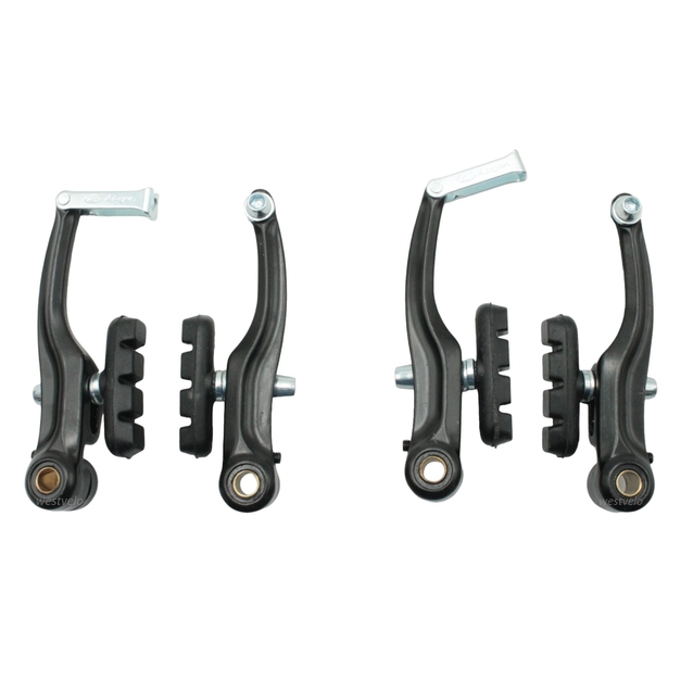 Гальма V-brake (перед + зад) LOGAN LB-935 алюміній, чорні фото westvelo.com