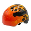 Вело шолом "TK Sport" 598 (55см) помаранчево-чорний, полумя фото westvelo.com