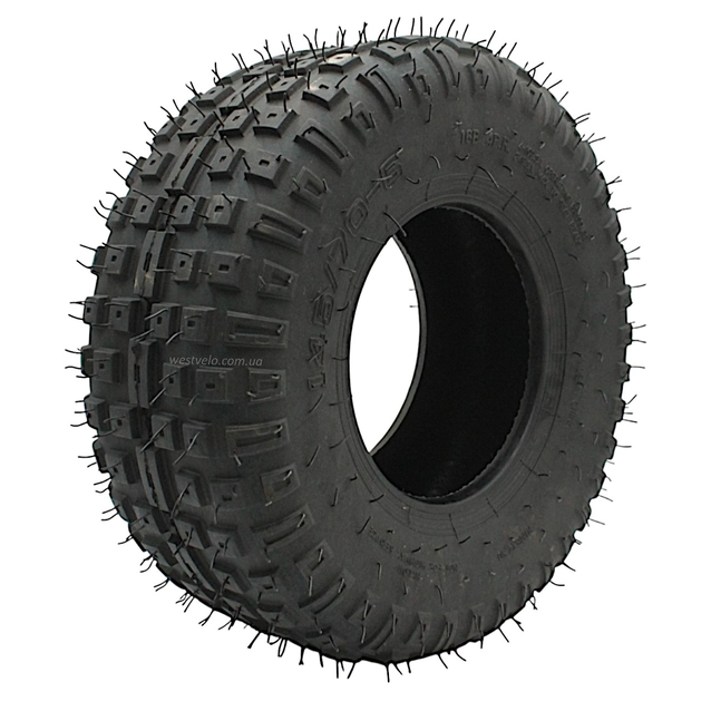 Покришка на квадроцикл  "6" 145/70-6 прот. кубик фото westvelo.com