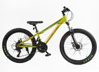 Велосипед 24 AL Corso «CONCEPT» CP-24010 алюміній 11", (к-т SHIMANO) жовтий фото westvelo.com