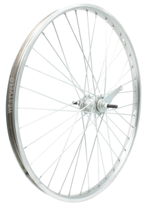 Колесо 26 зад, обід нікель, спиця 3мм, вт. Falcon + к-т