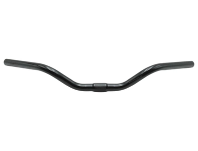 Руль мтв сталевий "ластівка" чорний 560мм. Ø25.4