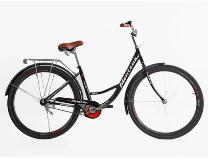 Міський велосипед 28 ST Corso «MONTANA» MT-28011 сталь 20", чорний