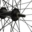 Колесо 20 перед BMX, обід 2-ний синій, STOLEN Revolver 10mm, втулка AL на промах 36H, чорна спиця фото westvelo.com