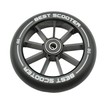 Колесо трюкового самоката "Best Scooter" (471) AL. Ø120мм, поліуретан, чорний фото westvelo.com