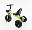 Дитячий велосипед 3-х колісний EVA (піна) Best Trike колеса 10-8, BS-11823 салатовий, сталева рама, кошик, бутилочка фото westvelo.com