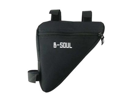 Сумка на раму трикутна B-SOUL чорна (240×160) L