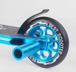 Самокат трюковий Best Scooter «SPIDER» 53480 синій, HIC-система, пеги, AL диск та дека, колеса PU Ø110mm, ширина керма - 60 см фото westvelo.com