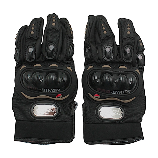 Мото рукавиці (L) "PRO BIKER" чорні (MCS-01) фото westvelo.com