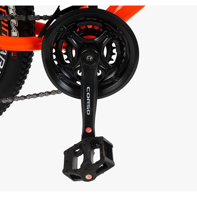 Велосипед 24 ST Corso «PRIMARY» PR-24800 сталь 11", (к-т Saiguan) помаранчевий фото westvelo.com