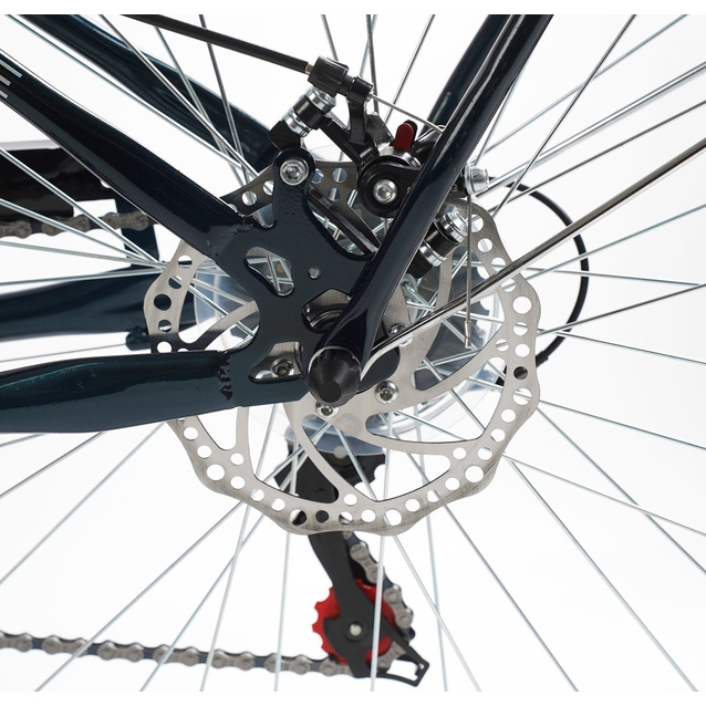 Міський велосипед 26 ST Corso «POLARIS» PS-12833 сталь 16,5", (к-т SHIMANO) синій (+к/к/б) фото westvelo.com