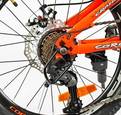 Велосипед 20 ST Corso «CRANK» CR-20303 сталь 11", (к-т LTWOO-A2) помаранчевий
