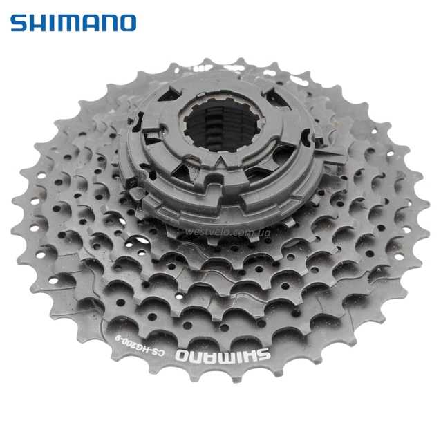 Касета 9 швидкостей SHIMANO ACERA 9-speed чорна  HG-200 (11-34Т)