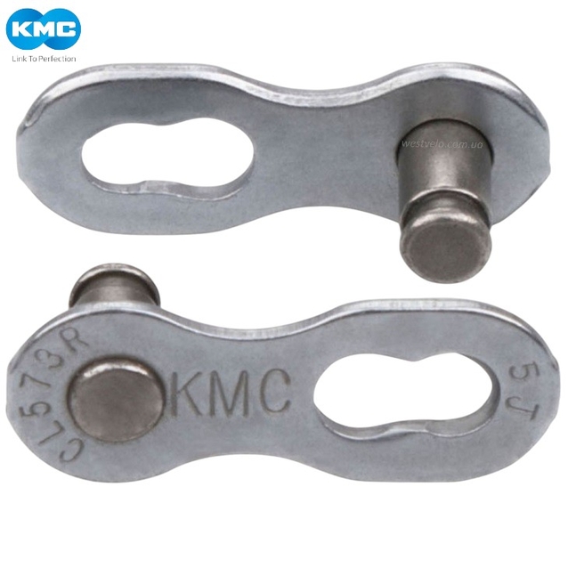 Замок ланцюга спорт KMC нікель фото westvelo.com