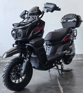 Електроскутер Corso «BLACKFURY» BF-755147, двигун 2800W, акумулятор 72V/40Ah літій-залізо-фосфатний, чорно-червоний