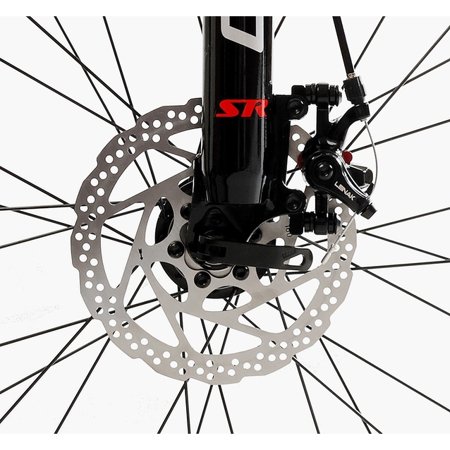 Велосипед 29 ST Corso «LEADER» LD-62300 сталь 21", (к-т SHIMANO) чорно-червоний фото westvelo.com