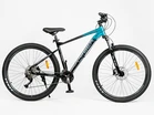 Велосипед 29 AL Corso «CYBER» CB-58412 алюміній 19", (к-т SHIMANO Alivio) вилка Santour гідравлічна, чорно-блакитний фото westvelo.com