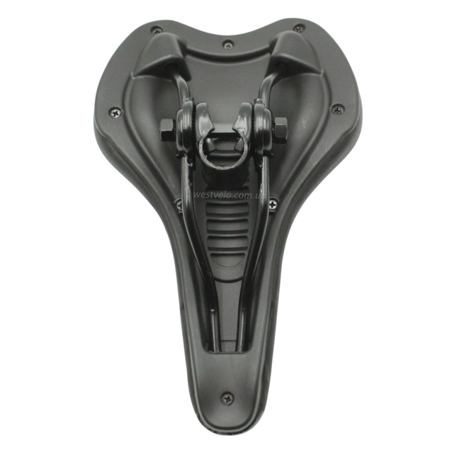 Сідло мтв "VELOMAN" № 524-100 BSK, чорне фото westvelo.com