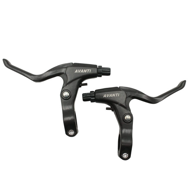 Ручки гальмівні AVANTI алюмінієві чорні фото westvelo.com