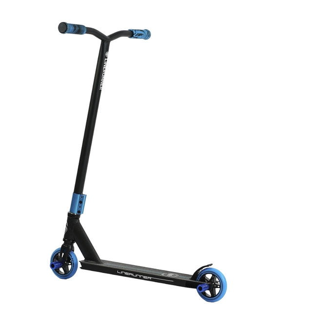 Самокат трюковий Best Scooter «LineRunner» LR-82063, HIC-система,  AL диски, блакитно-чорний