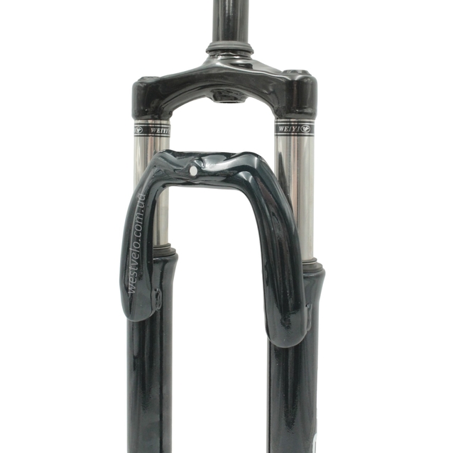 Вилка 26 аморт. безрізьб. CORSO X-WR (739), графітова, disk, шток Ø28.6 L-200mm фото westvelo.com