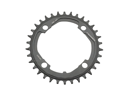 Зірка шатунів передня накладна AL CROSSER чорна на 34 T (104 BCD) (NARROW WIDE)